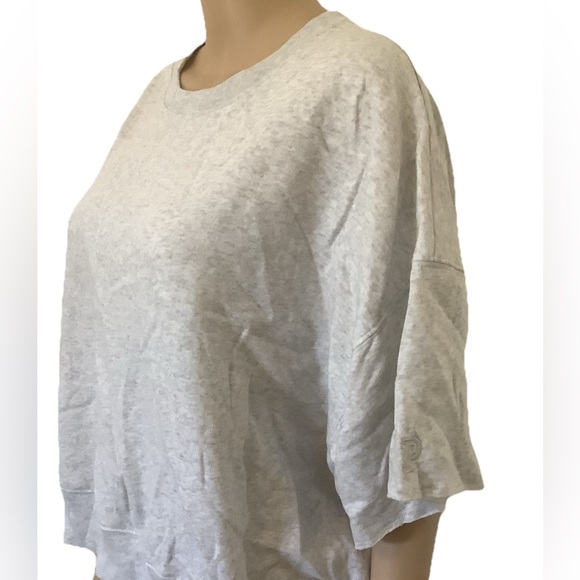 PINK BY Victoria’s Secret Sweatshirt Women’s XL, Short Sleeve, fleece new - Picture 3 of 12